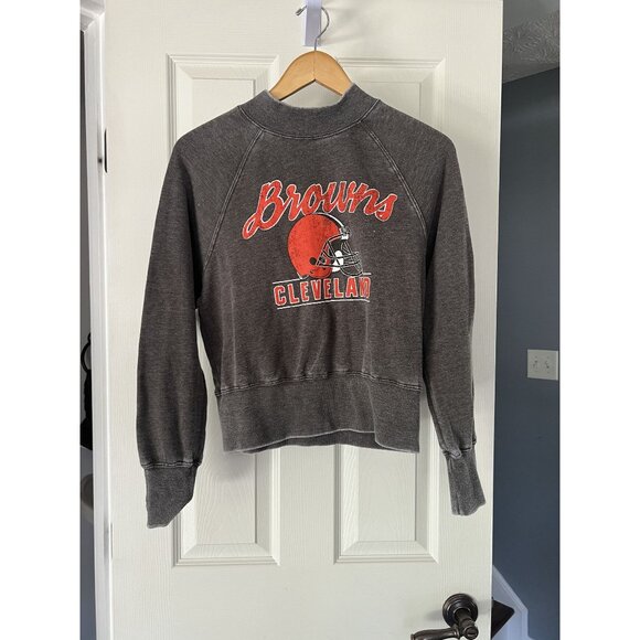 Cleveland Browns NFL Crewneck Sweatshirt Women’s Medium | Team Apparel - Picture 1 of 4